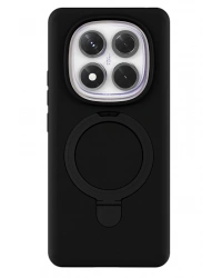 Newface Xiaomi Redmi Note 14 Pro 4G Regal Magsafe Standlı Kapak - Siyah