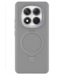 Newface Xiaomi Redmi Note 14 Pro 4G Regal Magsafe Standlı Kapak - Titan Gri