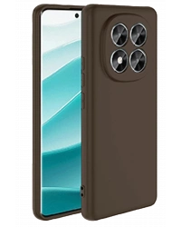 Newface Xiaomi Redmi Note 14 Pro 5G Kılıf First Silikon - Kahverengi