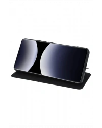 Newface Xiaomi Redmi Note 14 Pro 5G Kılıf Flip Cover - Kırmızı