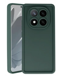 Newface Xiaomi Redmi Note 14 Pro 5G Kılıf Viera Silikon - Koyu Yeşil