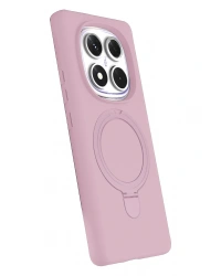 Newface Xiaomi Redmi Note 14 Pro 5G Regal Magsafe Standlı Kapak - Açık Pembe