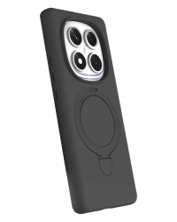 Newface Xiaomi Redmi Note 14 Pro 5G Regal Magsafe Standlı Kapak - Titan Gri