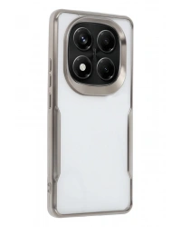 Newface Xiaomi Redmi Note 14 Pro Plus Kılıf Boyi Silikon Kapak - Titan Gri