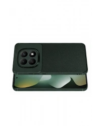 Newface Xiaomi Redmi Note 15 4G Auto Focus Karbon Kapak - Koyu Yeşil