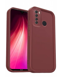 Newface Xiaomi Redmi Note 8 Kılıf Viera Silikon - Bordo