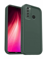 Newface Xiaomi Redmi Note 8 Kılıf Viera Silikon - Koyu Yeşil