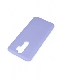 Newface Xiaomi Redmi Note 8 Pro Kılıf Nano içi Kadife Silikon - Lila