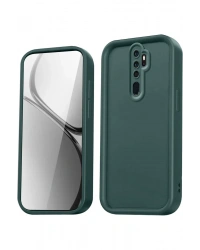 Newface Xiaomi Redmi Note 8 Pro Kılıf Viera Silikon - Koyu Yeşil