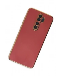 Newface Xiaomi Redmi Note 8 Pro Kılıf Volet Silikon - Kırmızı