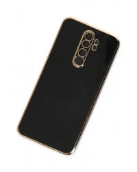 Newface Xiaomi Redmi Note 8 Pro Kılıf Volet Silikon - Siyah