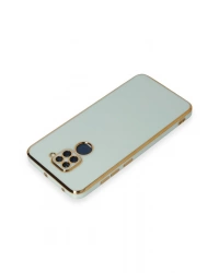 Newface Xiaomi Redmi Note 9 Kılıf Volet Silikon - Açık Yeşil