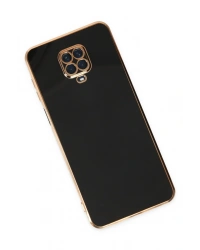 Newface Xiaomi Redmi Note 9 Pro Kılıf Volet Silikon - Siyah