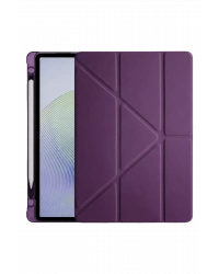 Newface Xiaomi Redmi Pad 2 Kalemlikli Mars Tablet Kılıfı - Mürdüm