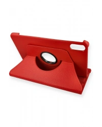 Newface Xiaomi Redmi Pad 2 Kılıf 360 Tablet Deri Kılıf - Kırmızı