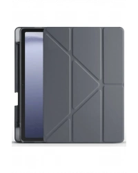 Newface Xiaomi Redmi Pad Pro 12.1 Kılıf Kalemlikli Mars Tablet Kılıfı - Koyu Gri