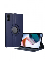 Newface Xiaomi Redmi Pad SE 4G Kılıf 360 Tablet Deri Kılıf - Lacivert
