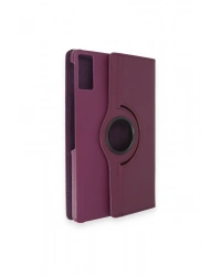 Newface Xiaomi Redmi Pad SE 4G Kılıf 360 Tablet Deri Kılıf - Mürdüm