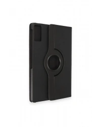 Newface Xiaomi Redmi Pad SE 4G Kılıf 360 Tablet Deri Kılıf - Siyah