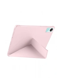 Newface Xiaomi Redmi Pad SE 4G Kılıf Kalemlikli Mars Tablet Kılıfı - Rose Gold