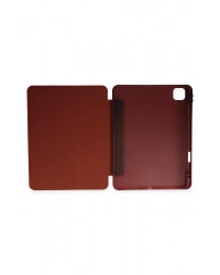 Newface Xiaomi Redmi Pad SE Kılıf Kalemlikli Mars Tablet Kılıfı - Mürdüm