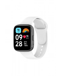 Newface Xiaomi Redmi Watch 3 Active Klasik Kordon - Beyaz