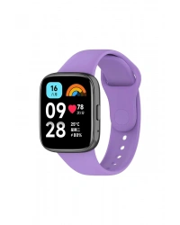 Newface Xiaomi Redmi Watch 3 Active Klasik Kordon - Lila