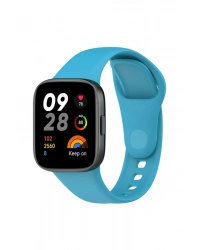 Newface Xiaomi Redmi Watch 3 Klasik Kordon - Bebek Mavisi