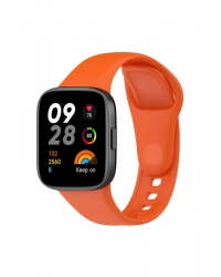 Newface Xiaomi Redmi Watch 3 Klasik Kordon - Turuncu