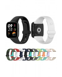 Newface Xiaomi Redmi Watch 3 Origin Silikon Kordon - Pudra