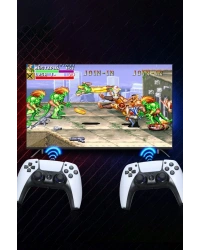 Newface Y5 64GB Android Dual Pad 4K Game Stick - Beyaz