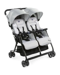 Ohlala Twin İkiz Bebek Arabası Silver