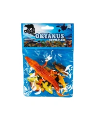 Okyanus Hayvanları Poşetli Hayvan Oyun Seti