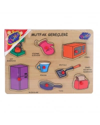 ONY-168-169 Ahşap Tutmalı Mutfak Gereçleri - Oyuncak