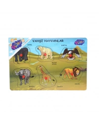 ONY-328 329 Onyıl, Ahşap Tutmalı Vahşi Hayvanlar