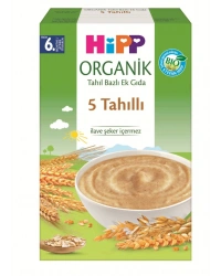 Organik 5 Tahıllı Tahıl Bazlı Kaşık Maması 200 Gr