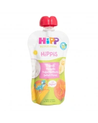 Organik Mangolu Yoğurtlu Muzlu Şeftali Püresi 100 Gr