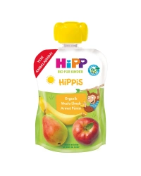 Organik Muzlu Elmalı Armutlu Meyve Püresi 100 Gr