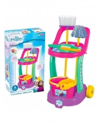 Orjinal Lisanslı Frozen Temizlik Arabası