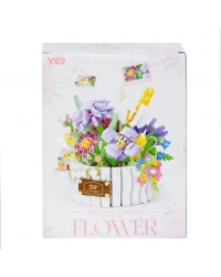 P1295 Panlos Çiçek Buketi 1466 Parça Blok Seti -Vagon life