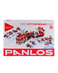 P633009 Panlos Şehir İtfaiyesi 557 Parça Blok Seti -Vagon life