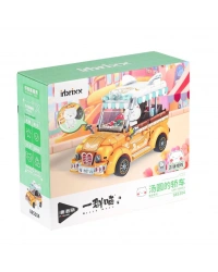 P885304 Panlos Köfte Arabası 622 Parça Blok Seti -Vagon life