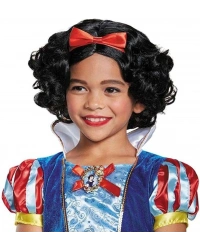 Pamuk Prenses Peruğu Kırmızı Fiyonklu