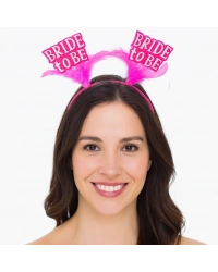 Pembe Renkli Bride to Be Parti Tacı – Bekarlığa Veda Gecesi İçin