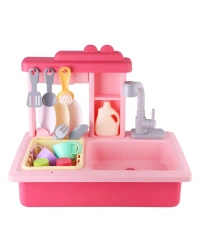 Pilli İnteraktif Lavabo Seti Pembe