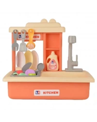 Pilli İnteraktif Lavabo Seti Somon