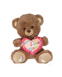 PJH2324  Peluş Kalpli Ayı Love You 30 cm -Vardem