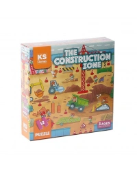 PRS 32704 The Construction Pre School Puzzle -NessiWorld