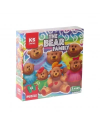 PRS 32705 The Bear Family Pre School Puzzle -NessiWorldPuzzle