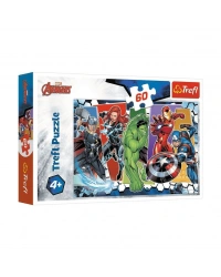 PUZZLE-17357 NessiWorld The Avengers 60 Parça Puzzle